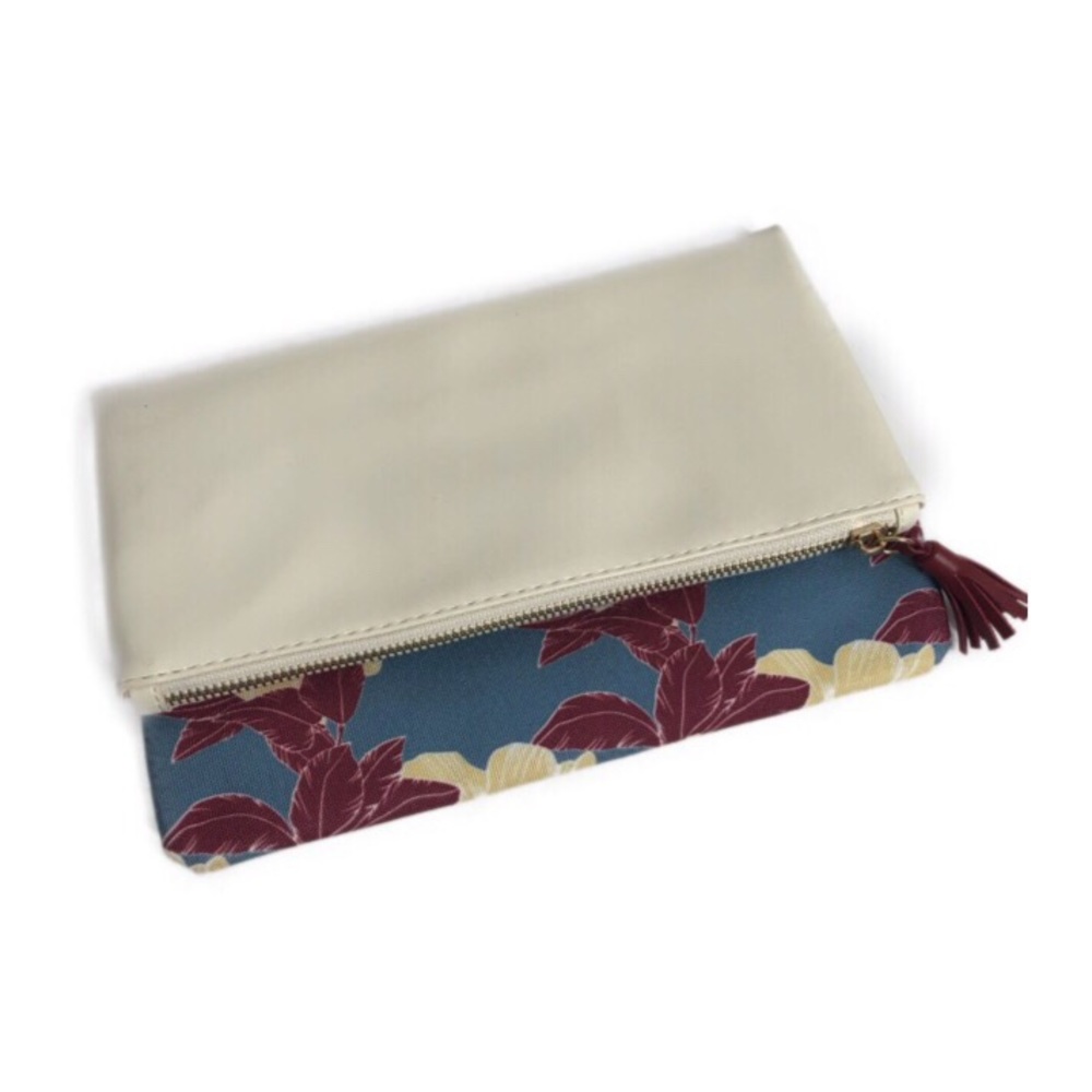 Rachel Pally Limited Fold Reversible Clutch Tassel